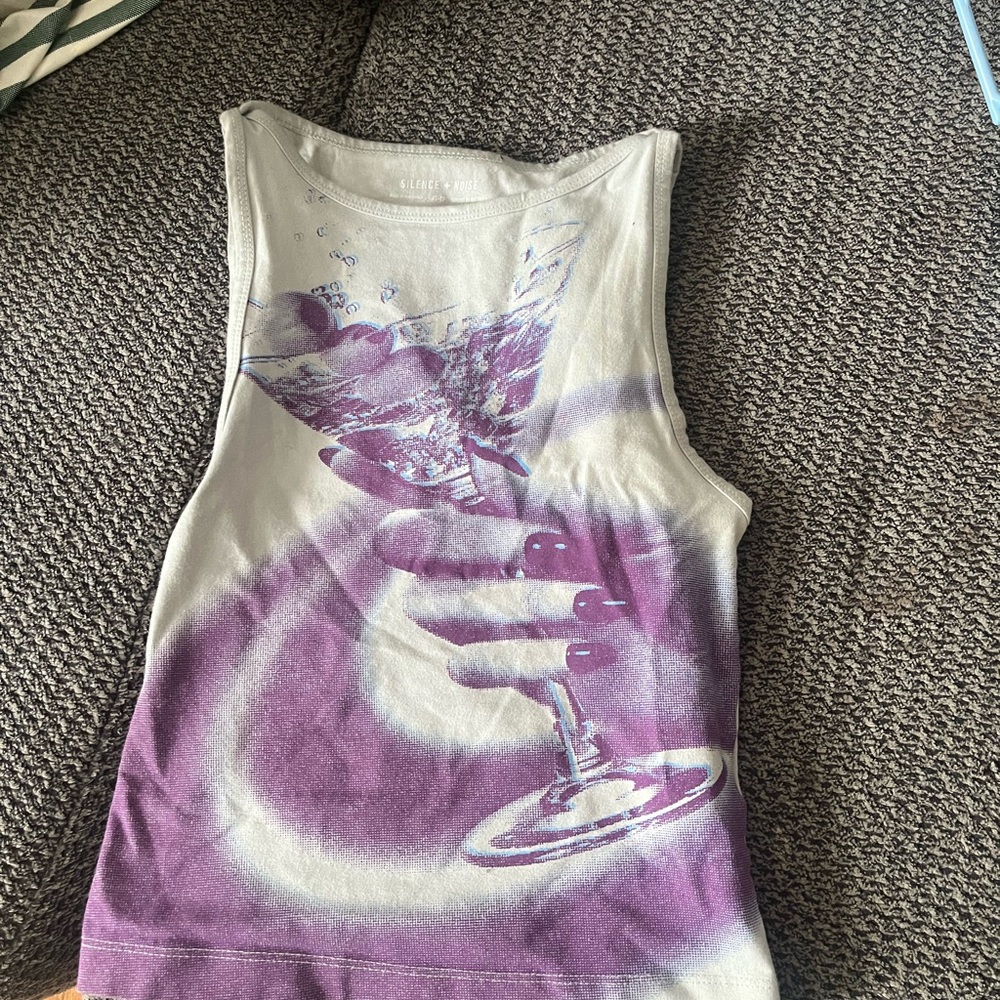 Urban Outfitters Cocktail Graphic Tank